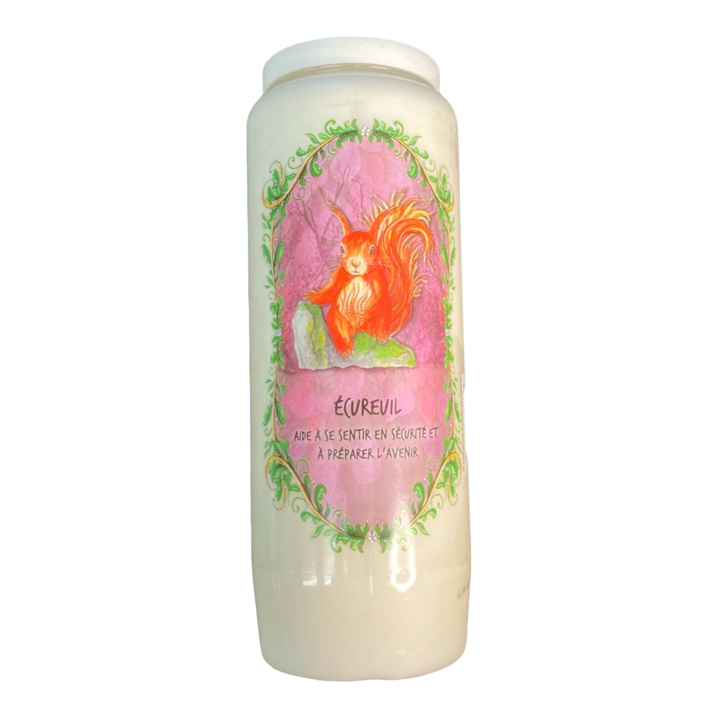 Bougie écureuil aide à se sentir en sécurité et à préparer l'avenir
