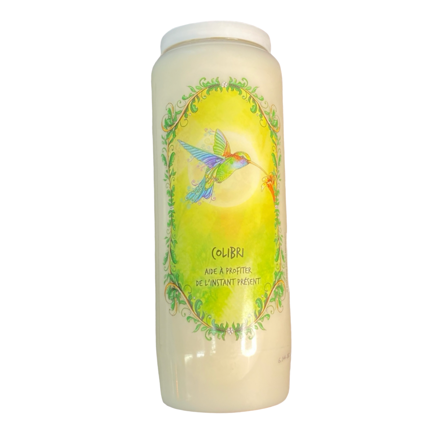 bougie colibri aide à profiter de l'instant présent