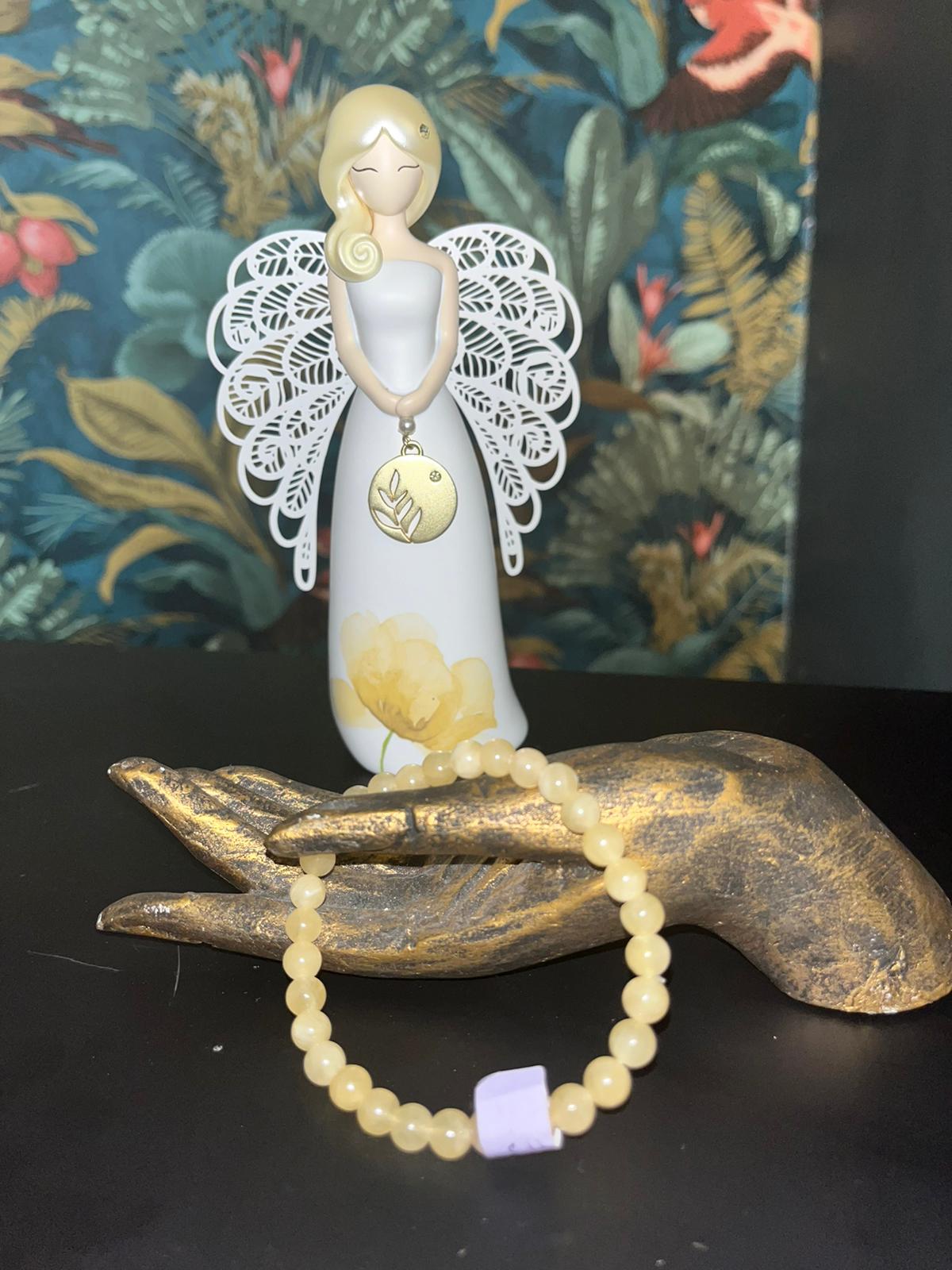 bracelet calcite orange