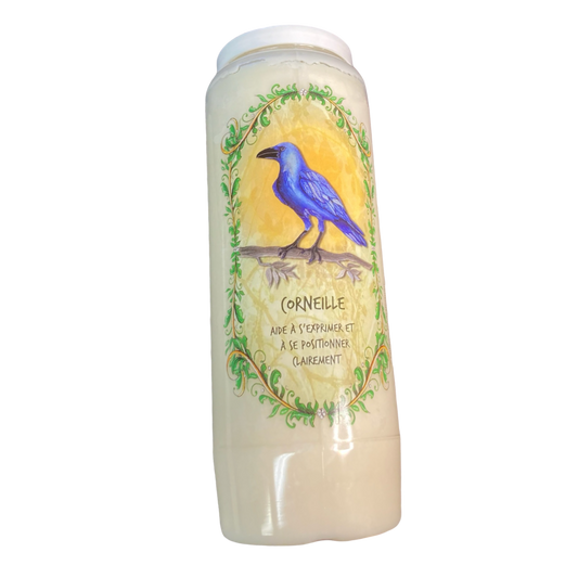 Bougie corneille aide à s'exprimer et à se positionner clairement