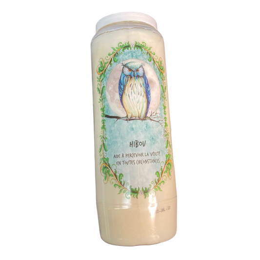 Bougie hibou aide à percevoir la vérité en toutes circonstances