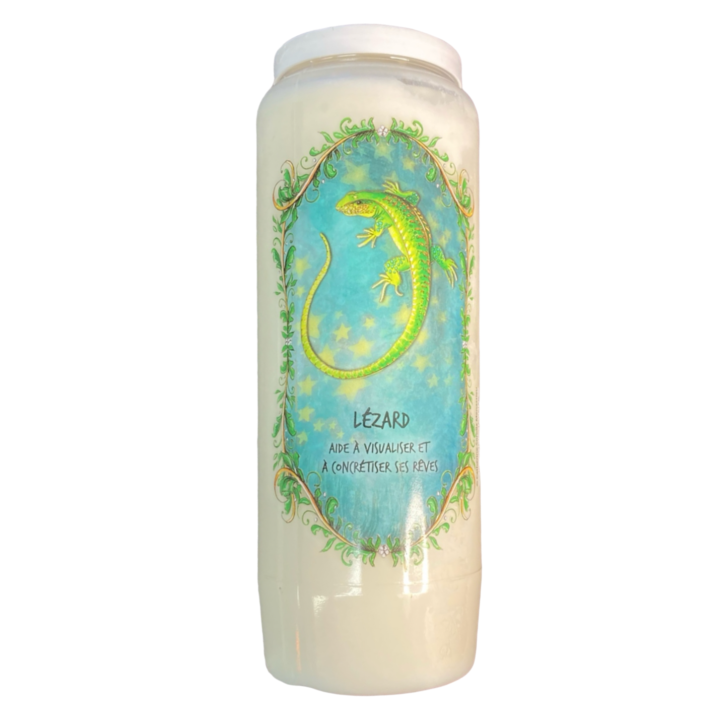 Bougie lézard aide à visualiser et à concrétiser ses rêves