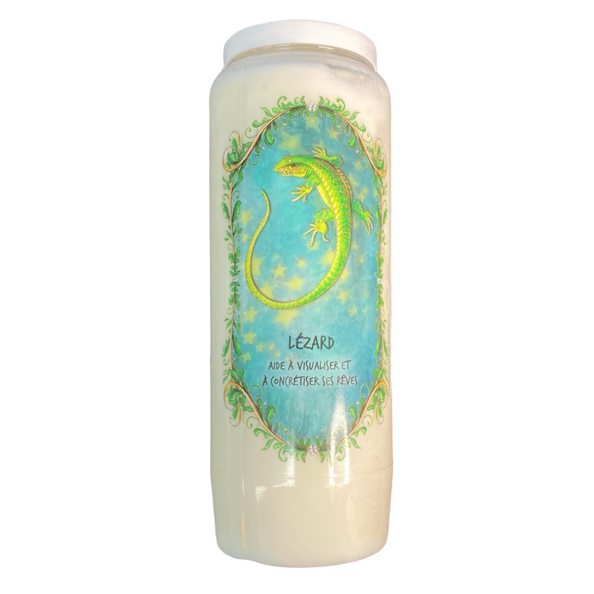 Bougie lézard aide à visualiser et à concrétiser ses rêves