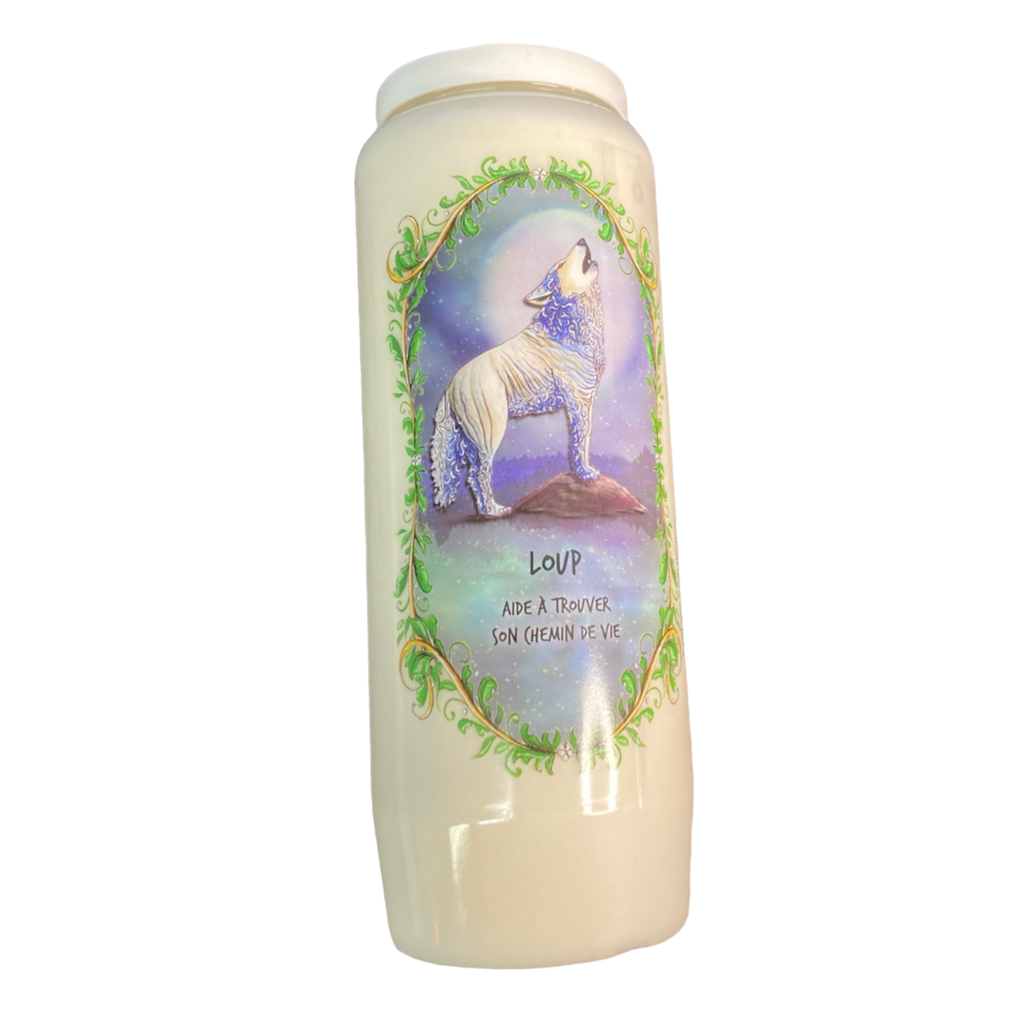 Bougie loup aide à trouver son chemin de vie