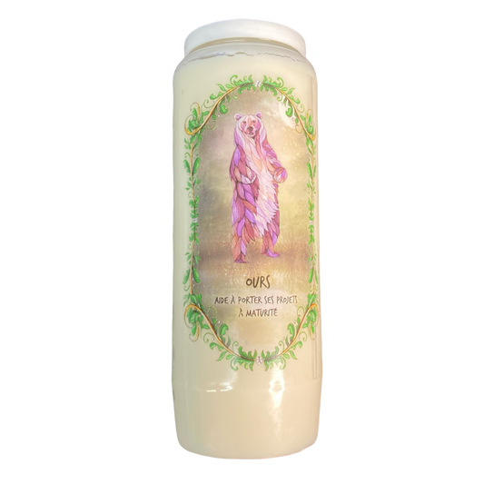 bougie Ours aide à porter ses projets à maturité