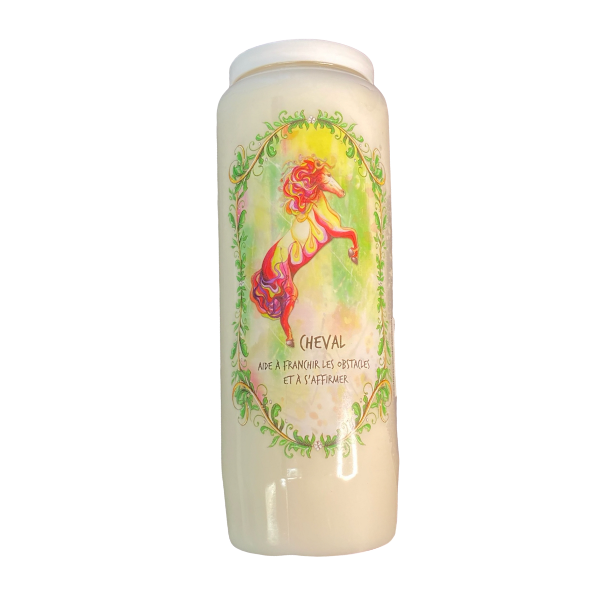 bougie cheval aide à franchir les obstacles et à s'affirmer