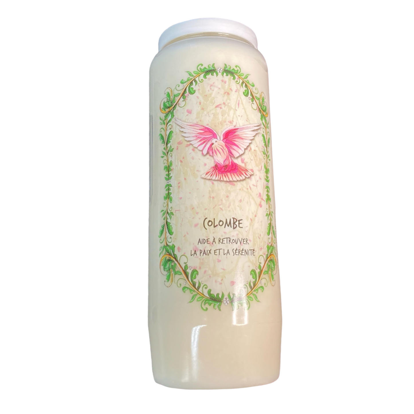 bougie colombe aide à retrouver la paix et la sérénité