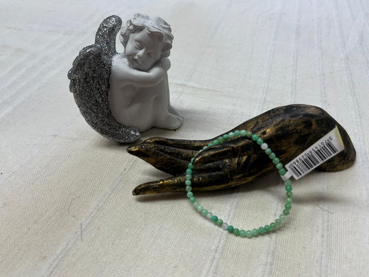 Bracelet en chrysoprase