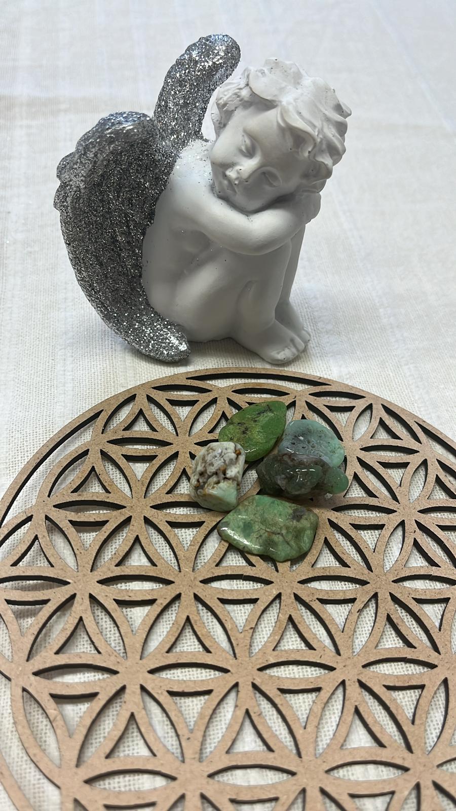 Pierres de chrysoprase