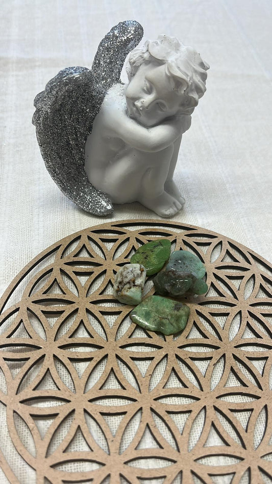 Pierres de chrysoprase