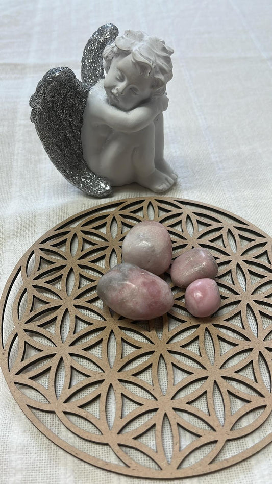 Pierres d'opale rose